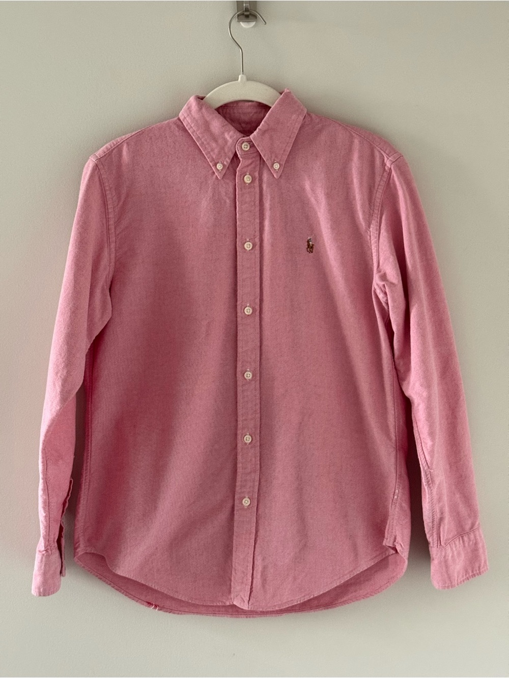 Polo Ralph Lauren Red Oxford Button Up Women’s Medium